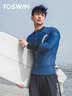 拓勝（TOSWIM）手機防水袋可觸屏游泳外賣密封袋漂流潛水掛繩掛脖手機套黑松白露 曬單實拍圖