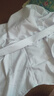 羅蒙（ROMON）白色冰絲襯衫短袖男款2026新款高端免燙抗皺男士襯衣長(zhǎng)袖  曬單實(shí)拍圖