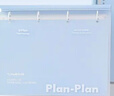 PLANWITH軟背活頁本A4筆記本本子記事本高顏值錯題本可拆卸四葉草 藍色A4-blue 曬單實拍圖