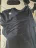 迪桑特（DESCENTE）DESCENTE迪桑特TRAINING男士D-TOUGH親膚透氣圓領(lǐng)短袖T恤新品 BW-黑色 (白色LOGO) XL (180/100A) 曬單實拍圖