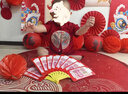 JIOESC寶寶周歲禮服周歲衣服嬰兒紅色衣服夏季男孩寶寶百日宴周歲禮服 周歲衣服+褲子+帽子三件套 深色衣服輕微掉色，介意勿拍 90 適合身高（79-90）建議體重21-25斤 曬單實拍圖