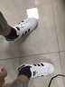 adidas SUPERSTAR復古低幫貝殼頭運動板鞋男女阿迪達斯官方三葉草 白/一號黑 40 曬單實拍圖