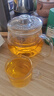 唯銘諾（WEIMINGNUO）加厚玻璃杯茶壺茶杯泡茶壺耐熱茶水分離過濾功夫茶具套裝1壺4杯 曬單實拍圖