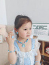 BAGEL艾莎公主女孩生日禮物兒童玩具3-6-12歲女童項鏈7-14歲小學生禮物 冰雪公主高檔禮盒41件套 曬單實拍圖