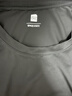 真維斯（Jeanswest）冰絲短袖T恤男夏季純色體恤衫寬松大碼運動健身半袖男士速干上衣 曬單實拍圖