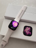 Apple/蘋果 Watch S11 智能手表GPS款42毫米玫瑰金色鋁金屬表殼淡桃粉色運動型表帶S/M MEUN4CH/B 曬單實拍圖