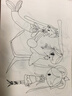 離草a4圖畫本繪畫本護眼畫紙幼兒園小學生專用繪畫本手繪涂鴉本兒童美術本畫畫本4本240頁 曬單實拍圖