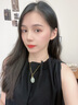嘉達(dá)寶亞天然和田玉平安無事牌項(xiàng)鏈女款玉石吊墜僻邪護(hù)身符掛件生日禮物 【尺寸約31*17mm】附證書 曬單實(shí)拍圖