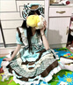 唐努烏（Tang Nu wu）【已截團】Lolita 小熊可愛古早洛麗塔 OP連衣裙全套 OP連衣裙全套 S 曬單實拍圖