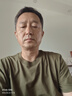 蕉衫軍綠色重磅精梳純棉短袖T恤男女草木綠230g厚實(shí)不透打底上衣夏季T 軍綠色 XL 曬單實(shí)拍圖