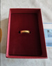 中國黃金（CHINA GOLD）足金999腰纏萬貫黃金戒指時尚女士指環(huán)送女友老婆七夕情人節(jié)禮物 【京東倉直發(fā)】14#-約0.7g 曬單實拍圖