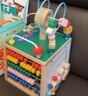 imikids寶寶六面體嬰兒童串繞珠百寶箱1-3歲蒙氏早教玩具益智多面體 曬單實拍圖