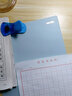 得力（deli）桌面書(shū)寫(xiě)墊板學(xué)生用作業(yè)繪畫(huà)書(shū)寫(xiě)A3寫(xiě)字板軟硅膠考試專(zhuān)用練字板夾試卷透明硬筆書(shū)法板 【升級加厚半透明】A4/淺藍 曬單實(shí)拍圖