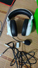 雷蛇（Razer）旋風黑鯊V2極速版 無線藍牙頭戴式電競游戲耳機耳麥 白色 被動降噪 三角洲EQ調節 CSGO 吃雞 白 曬單實拍圖