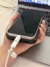 圖拉斯小葫蘆【店鋪新款】蘋果轉接器適用iphone14promax充電線type-c轉lightning可用apple有線耳機13 【珍珠白】 適配蘋果6-14 可滿速快充 曬單實拍圖