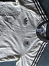 adidas德國(guó)隊(duì)復(fù)古足球修身休閑文化短袖T恤男新款阿迪達(dá)斯三葉草   漢玉白   L 曬單實(shí)拍圖