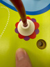Hape【歐盟品質】六面體早教盒子繞珠配對滾珠 益智玩具兒童節(jié)日禮物 開心農場游戲盒 1-3Y E1810 曬單實拍圖