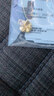 中國黃金（CHINA GOLD）黃金四葉草項鏈女款足金幸運草吊墜鎖骨七夕情人節禮物送女友老婆 【今/次日達】四葉草吊墜【贈銀鍍金鏈】約0.5g 曬單實拍圖