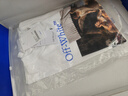 OFF-WHITE?情侶裝新款短袖t恤半袖圓領純棉運動潮牌上衣 黑色 M 曬單實拍圖