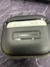 鵬谷適用蘋果AirPods4保護套apple airpods 4代耳機殼磁吸自動彈蓋降噪耳機倉硅膠保護殼絨毛灰 曬單實拍圖