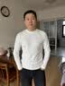 JEEP SPIRIT高端男裝男士半高領(lǐng)打底衫秋冬商務(wù)休閑修身保暖內(nèi)搭毛衣緊身 黑色 L 曬單實(shí)拍圖