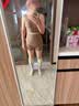 杜威克壓力襪子專業防滑瑜伽女運動跑步跳繩肌能壓縮中長筒小腿襪 2雙裝 曬單實拍圖