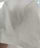 立蒙（LIMENG）男女裝素色180g全棉短袖t恤圓領(lǐng)寬松體恤打底衫 白色 M 曬單實拍圖