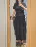 優(yōu)衣庫抽褶裙女裝合作款488089 09 黑色 M 曬單實(shí)拍圖