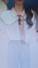 夢怡棠初中生女童夏裝大童衣服9-14歲女12-15歲少女孩夏季套裝2026年新 綠色+S8杏色工裝褲 160 S（建議70-85斤） 曬單實拍圖
