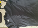 迪桑特（DESCENTE）DESCENTE迪桑特TRAINING男士D-TOUGH親膚透氣圓領(lǐng)短袖T恤新品 BW-黑色 (白色LOGO) XL (180/100A) 曬單實拍圖