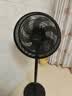 美的（Midea）【超級單品】七葉輕音立式電風扇家用柔風落地扇臺式桌面小型風扇大風量節能搖頭宿舍電扇 SAF30AB 曬單實拍圖