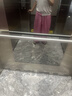 拉夏貝爾美式冰絲速干彎刀闊腿褲女夏季新款高腰防曬休閑運動褲子 粉色 L 曬單實拍圖