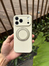 飛利浦（PHILIPS）【真液態丨環保】適用蘋果17promax手機殼iPhone17pro液態硅膠磁吸360°支架17防摔軟糯保護套男女 【古董白】軟糯手感 | 全包相機鍵 iPhone17pro  曬單實拍圖