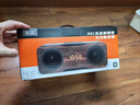 國立M8C木質超重低音炮藍牙音箱大功率家用電腦桌面音響帶時鐘可插卡U盤收音機 深棕木色 曬單實拍圖