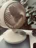 海爾（Haier）空氣循環(huán)扇家用輕音電風(fēng)扇渦輪對流換氣桌面臺式小風(fēng)扇空調(diào)伴侶大風(fēng)量搖頭節(jié)能臺扇電扇HFX-J2050A 曬單實(shí)拍圖