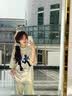 哈魯?shù)厦朗礁呓旨兠迯?fù)古hiphop短袖t恤女2026新款夏季寬松小眾潮牌體恤 白灰色純棉 M 【建議100斤以內(nèi)】 曬單實(shí)拍圖