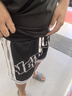 維動（VEIDOORN）短褲籃球褲夏季寬松美式潮牌訓(xùn)練男跑步運(yùn)動褲 反轉(zhuǎn)黑 XL 曬單實(shí)拍圖