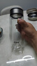 希樂（cille）玻璃杯水杯男2026新款泡茶杯男士專用茶水分離大容量透明帶蓋杯子 雙層-500ML本色【送杯刷】 無規格 曬單實拍圖