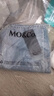 MO&Co.牛仔褲春秋不規(guī)則手縫水鉆手磨破洞拉須懷舊洗磨土耳其棉 曬單實拍圖