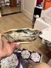 墨色中式碗碟套裝家用新款碗盤子餐具禮盒喬遷新居禮物碗具整套36件套 曬單實拍圖