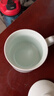 昌南茶杯 景德鎮陶瓷雕刻茶水分離泡水杯帶蓋茶具辦公室杯子 曬單實拍圖