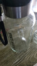 【送杯套】大容量加厚玻璃杯子便攜杯茶水分離帶杯套泡茶水杯 透明 1000ml噸噸桶 1只裝 曬單實拍圖