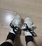 adidas「冰淇淋T頭鞋」VS JOG 2.0薄底運(yùn)動(dòng)鞋男女阿迪達(dá)斯輕運(yùn)動(dòng) 亮白/金屬銀/淺灰   37 曬單實(shí)拍圖