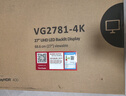 優派27英寸 4K超清 IPS顯示器 HDR400 TypeC96W 10bit 旋轉升降 廣色域 專業設計電腦顯示屏 VG2781-4K 曬單實拍圖