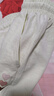 雪中飛白色九分蘿卜褲女夏季2026新款小個子高腰顯瘦褲子寬松休閑女裝褲 米白976FW (心動紅褲標) M 160/66A 【推薦體重100-115斤】 曬單實拍圖