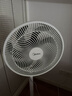 美的（Midea）【價低頭部主播9折】電風扇 家用七葉立式落地扇宿舍臥室輕音節能搖頭大風力空氣循環風扇 SAF30AC 曬單實拍圖