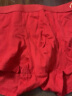 南极人儿童内裤男童女童平角裤95%棉质大红色本命年套装龙年12岁短裤头 儿童男大红内裤2条+袜子2双 160（建议体重70-85斤） 实拍图