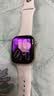 Apple/蘋果 Watch S11 智能手表GPS款42毫米玫瑰金色鋁金屬表殼淡桃粉色運動型表帶S/M MEUN4CH/B 曬單實拍圖