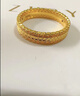 中國黃金（CHINA GOLD）足金999腰纏萬貫黃金戒指時尚女士指環(huán)送女友老婆七夕情人節(jié)禮物 【京東倉直發(fā)】14#-約0.7g 曬單實拍圖