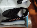 軒途詩(shī)韓版飛織女鞋秋季新款學(xué)生運動(dòng)鞋女果凍椰子透氣套腳跑步休閑鞋女 黑色 37 曬單實(shí)拍圖
